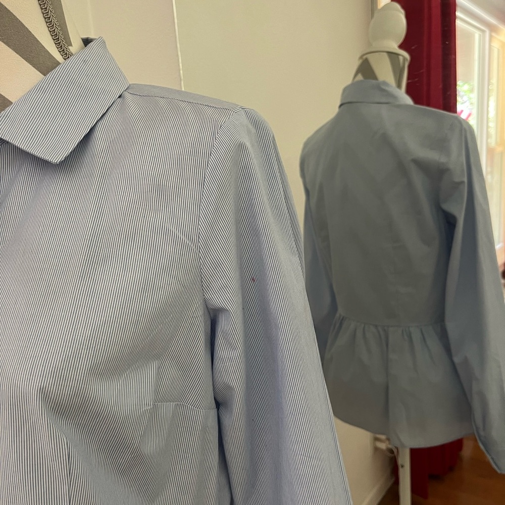 Talbots Small Button Down Blouse - image 3